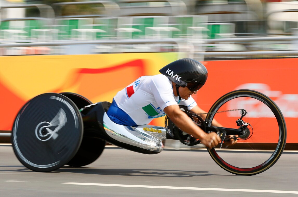 Paralimpiadi, ancora Zanardi: argento nella prova in linea