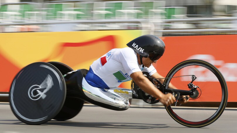 Paralimpiadi, ancora Zanardi: argento nella prova in linea