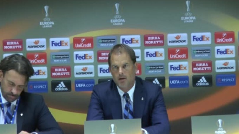 De Boer: "Convinto che si può migliorare"