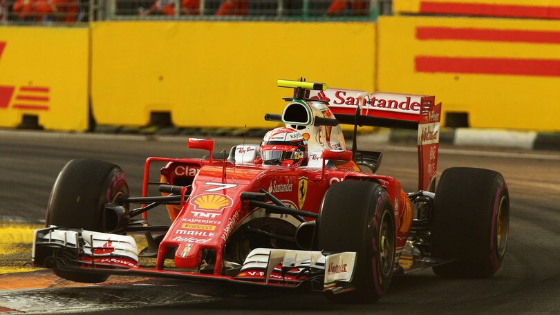 F1 Singapore, Raikkonen: «Nel pomeriggio è andata meglio»