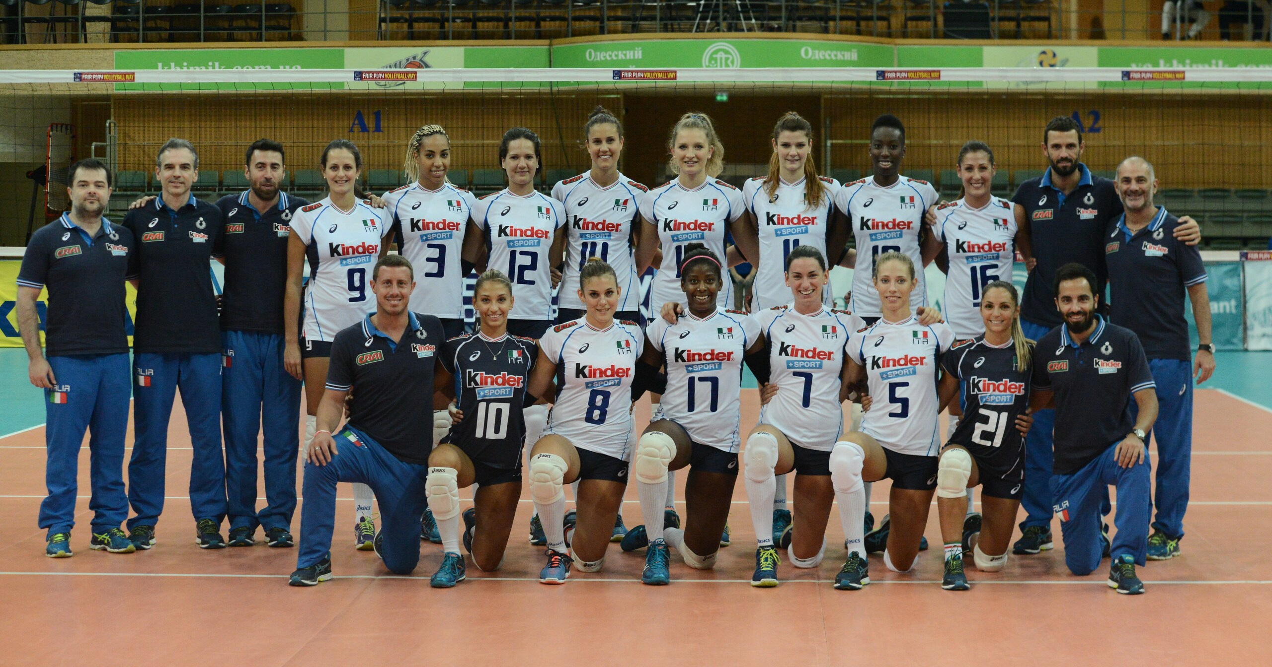 L'Italia di Lucchi apre con una facile vittoria sulla Lettonia