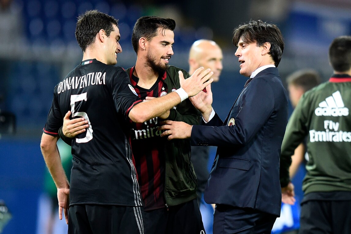 Serie A Milan, Montella: «Con Bacca normale confronto»