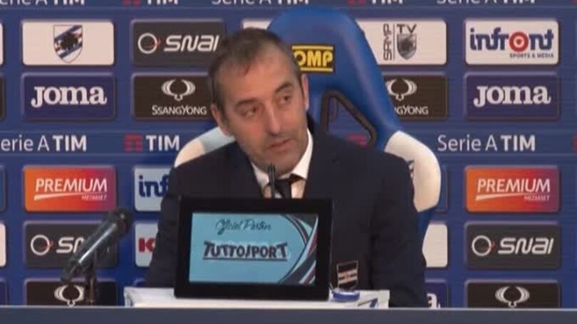 Giampaolo: "Sconfitti nel risultato, ma non nella prestazione"