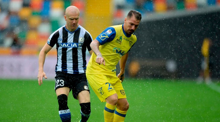 Serie A Udinese, Hallfredsson out: per lui problemi muscolari