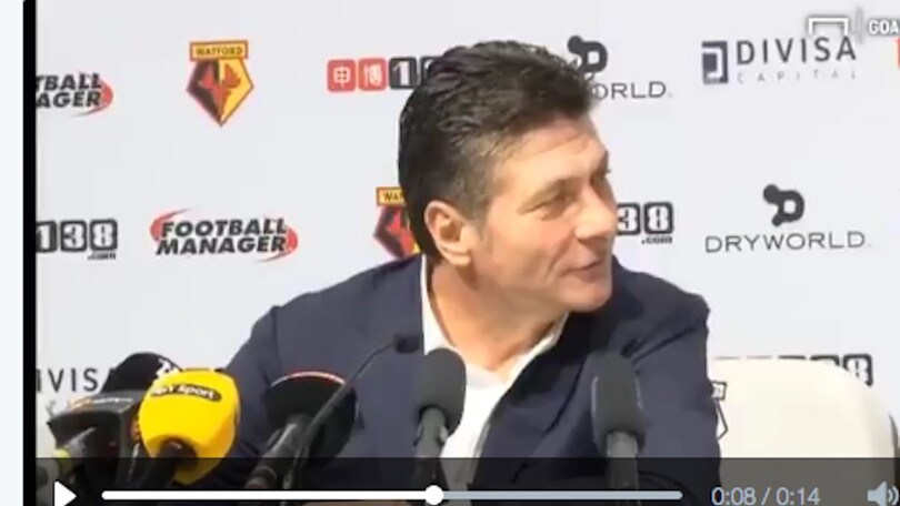 Lo prendono in giro per l'inglese, Mazzarri si vendica su Mourinho e sui social