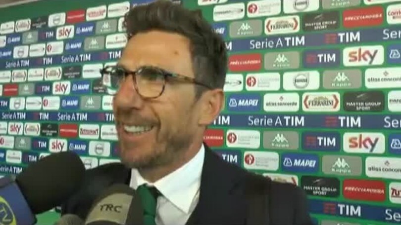 Di Francesco: "Abbiamo un grande cuore"