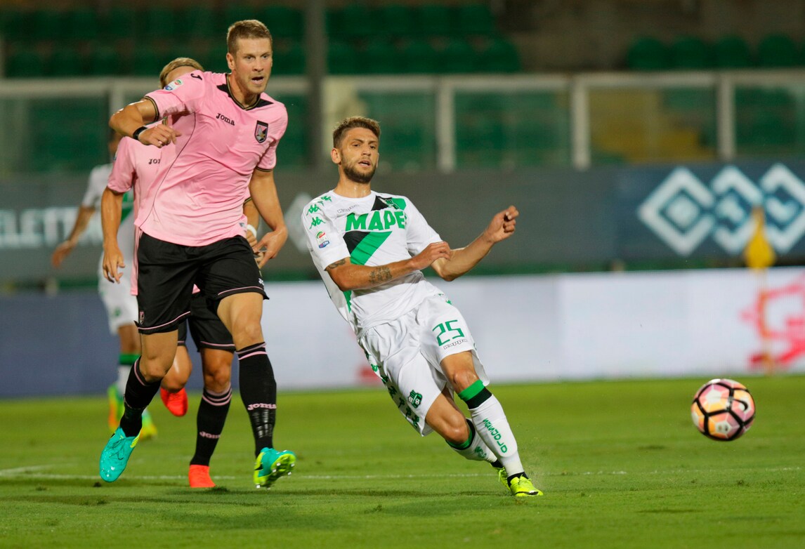 Serie A Palermo, saltano l'Atalanta Rajkovic e Bentivegna