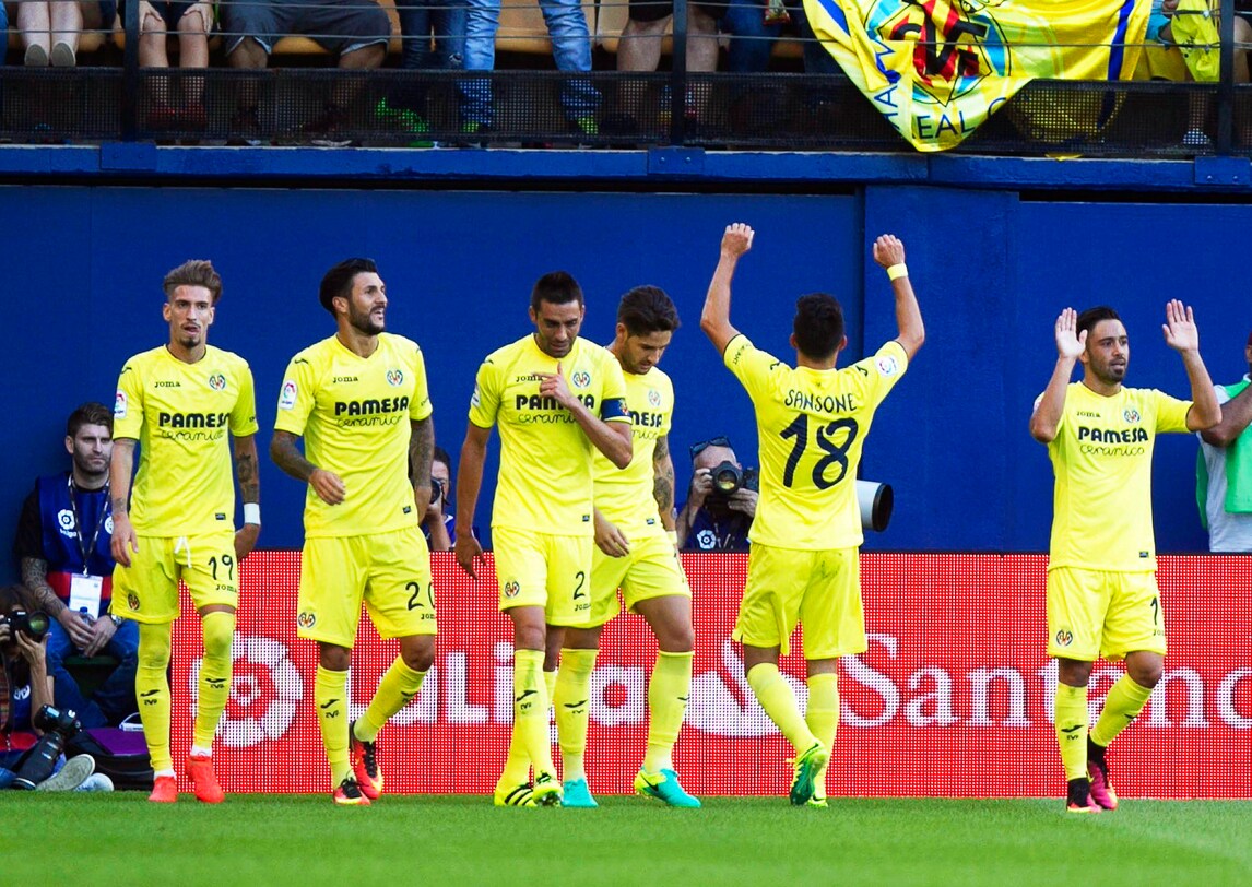 Sansone fa sognare il Villarreal: segna da 50 metri