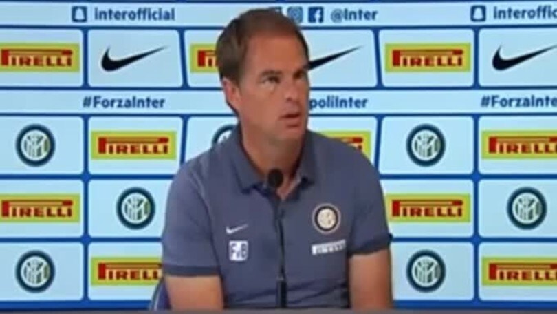 De Boer: "Banega? Non cambio modulo"