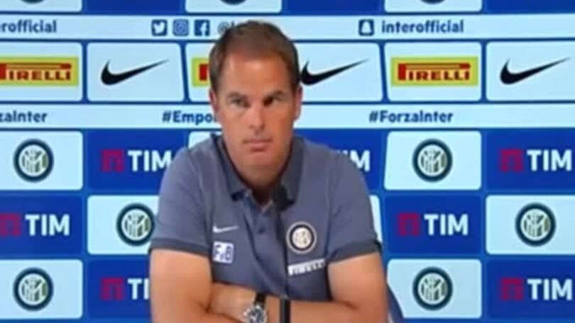 De Boer: "Vicino ai giocatori. La mia porta è sempre aperta"