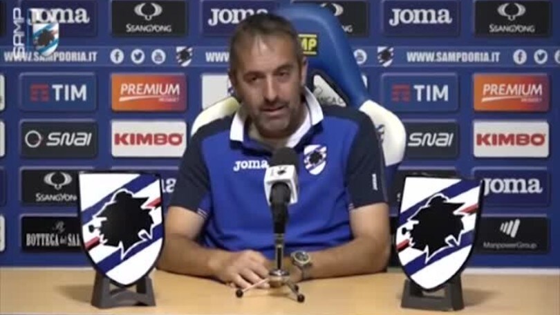 Giampaolo: "Dobbiamo crescere"