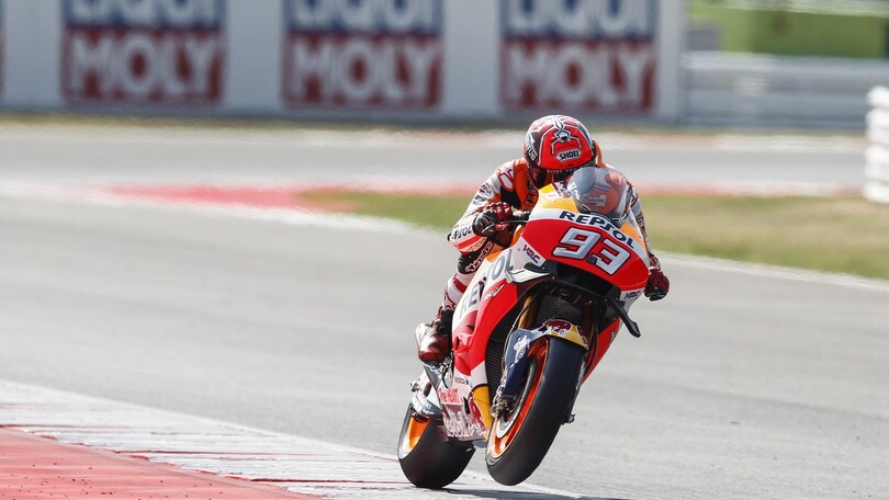 MotoGp Honda, Marquez: «Voglio lottare per il podio»