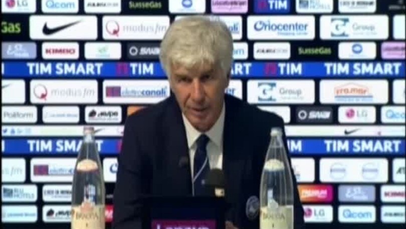 Gasperini: "Abbiamo giocato una buona partita"