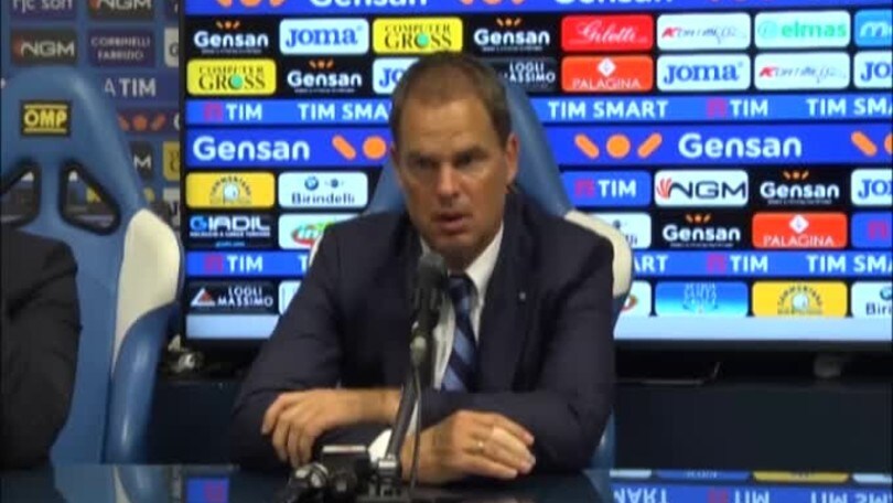 De Boer: "Icardi? Dobbiamo attaccare e difendere tutti insieme"