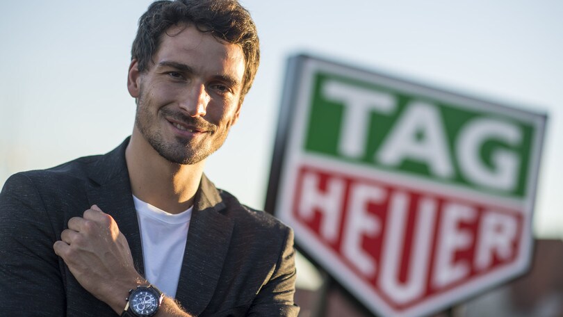 Max Hummels nuovo ambasciatore TAG Heuer