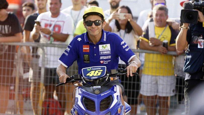 MotoGp Aragon, Rossi: «L'importante è salire sul podio»