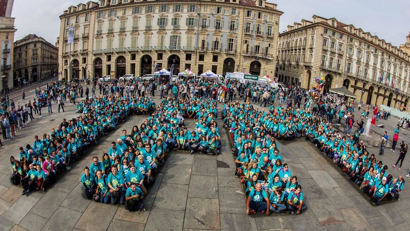 Una maratona molto speciale