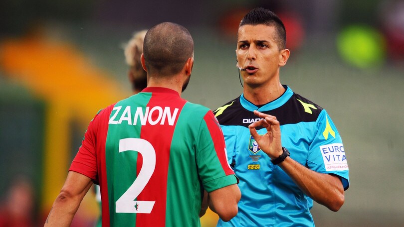 Serie B Pro Vercelli, cambia l'arbitro: col Cesena c'è Martinelli