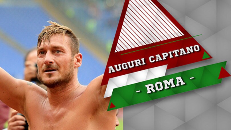 Roma, per Totti tributo mondiale