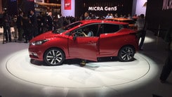 Nissan Micra 2017 live parigi: foto