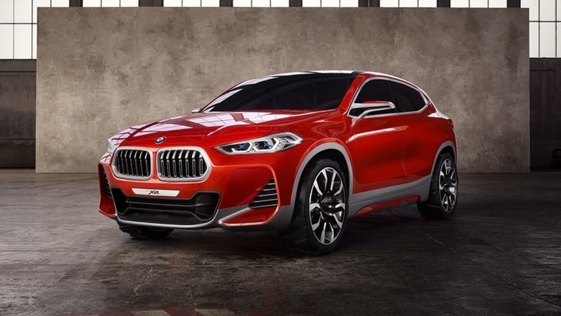 BMW X2, svelato il prototipo al Salone di Parigi
