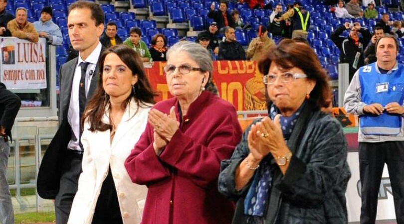 Roma, Maria Sensi: «Delusa da Totti». Rosella smorza: «Ti voglio bene»