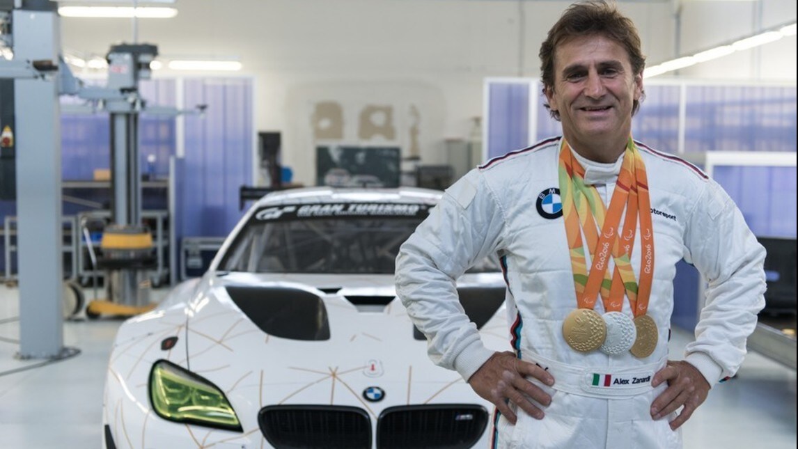 Alex Zanardi senza limiti, torna in pista a 50 anni