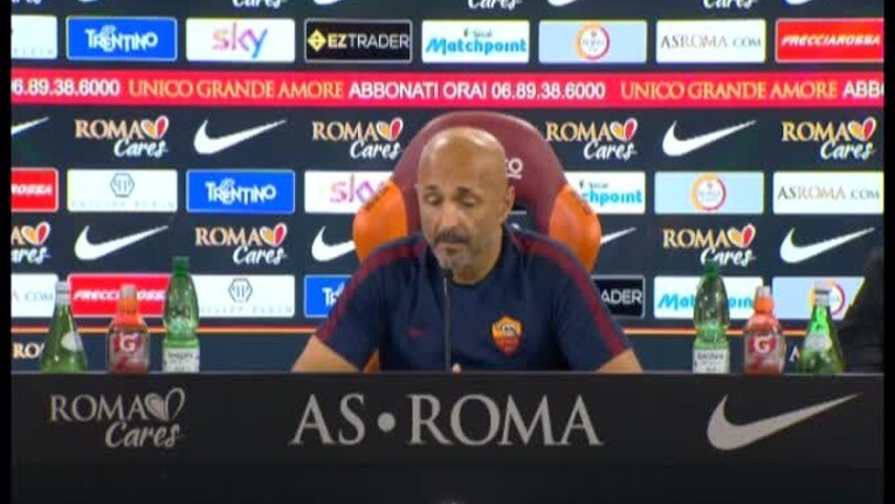 Spalletti ai giornalisti: "Su Totti dovete avere più equlibrio"