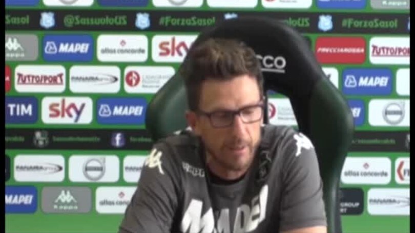 Di Francesco: "Buona notizia il recupero di alcuni uomini"