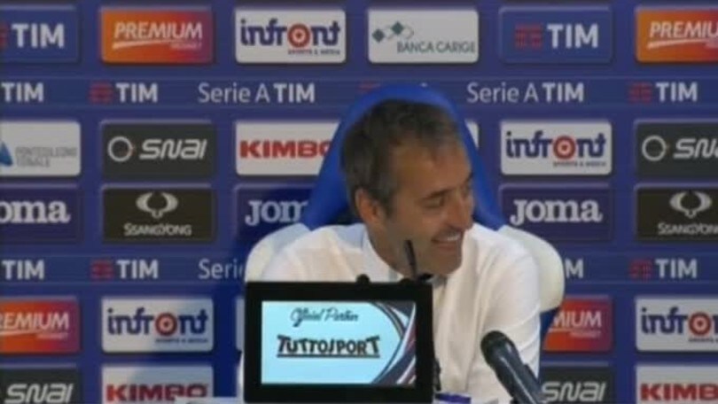Giampaolo: "Pareggio che ci sta stretto"