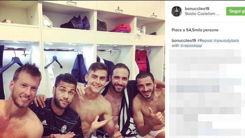 Da Allegri a Dybala: la vittoria Juve è anche sui social