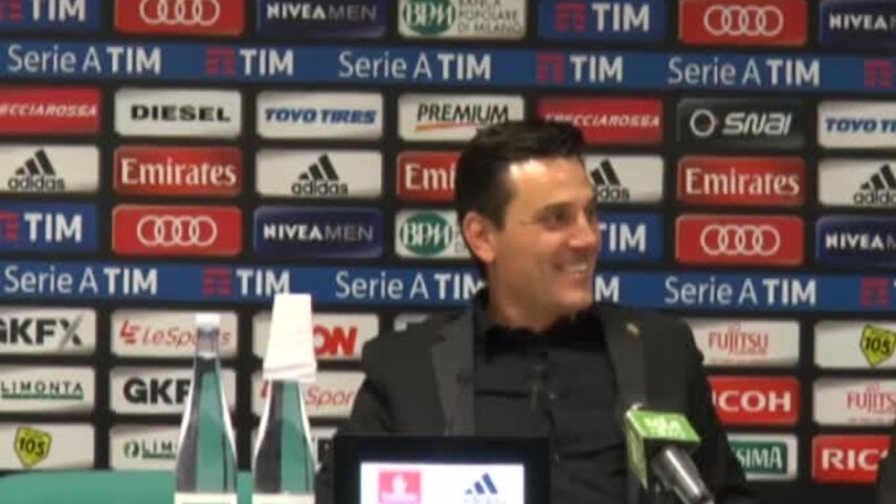 Montella, battuta sui calciatori papà