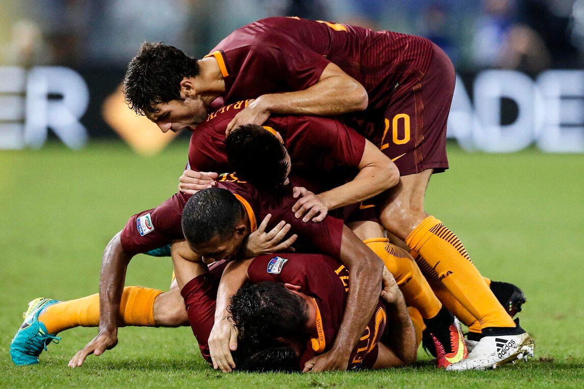 Serie A, Roma-Inter 2-1: decidono Dzeko e Manolas
