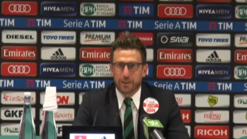 Di Francesco: "Sto zitto per evitare squalifiche"