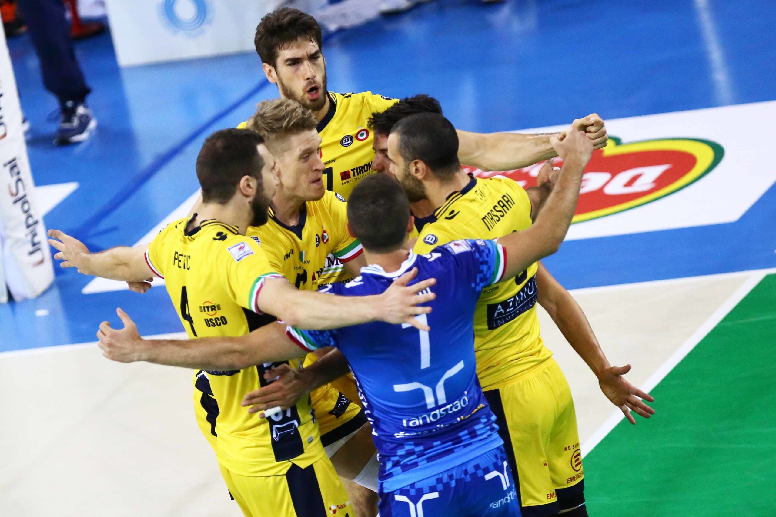 Modena vincente. Sorridono le big Perugia, Trento, Civitanova e Verona