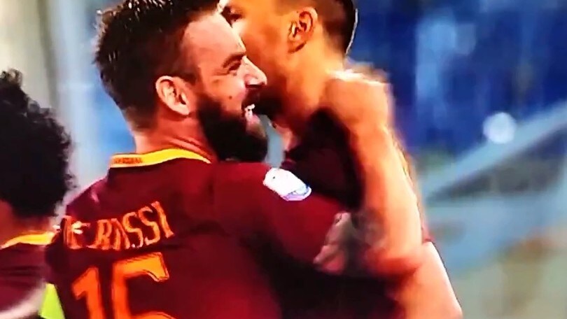 De Rossi polemico verso i tifosi dopo il gol di Dzeko
