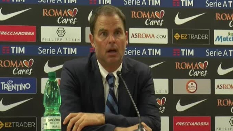 De Boer:"Abbiamo fatto molti errori nella costruzione di gioco"