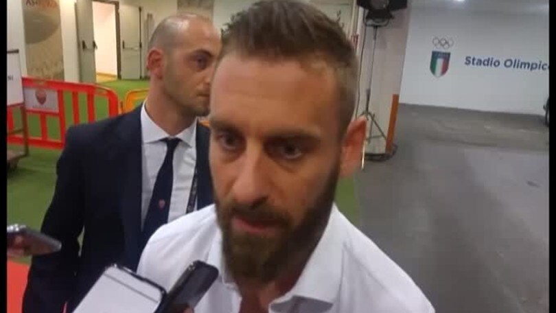 De Rossi: "Roma ambiente caldo, ma ideale"