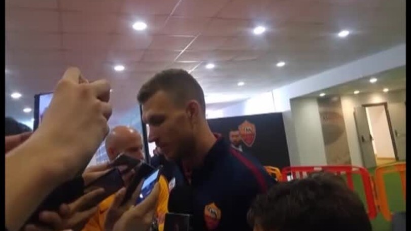 Dzeko: "Tifosi sempe molto vicini"