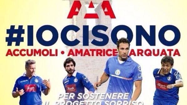 Emanuele Birarelli a Rieti per la partita della Nazionale Cantanti