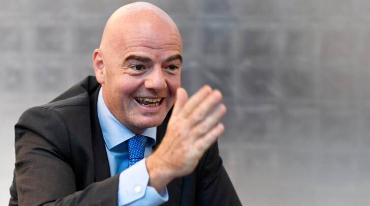 Fifa, Infantino rilancia: «Mondiali a 48 squadre»