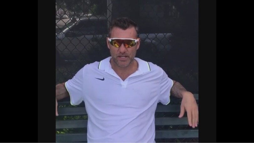 Christian Vieri: dal footvolley a Formentera al tennis a Miami