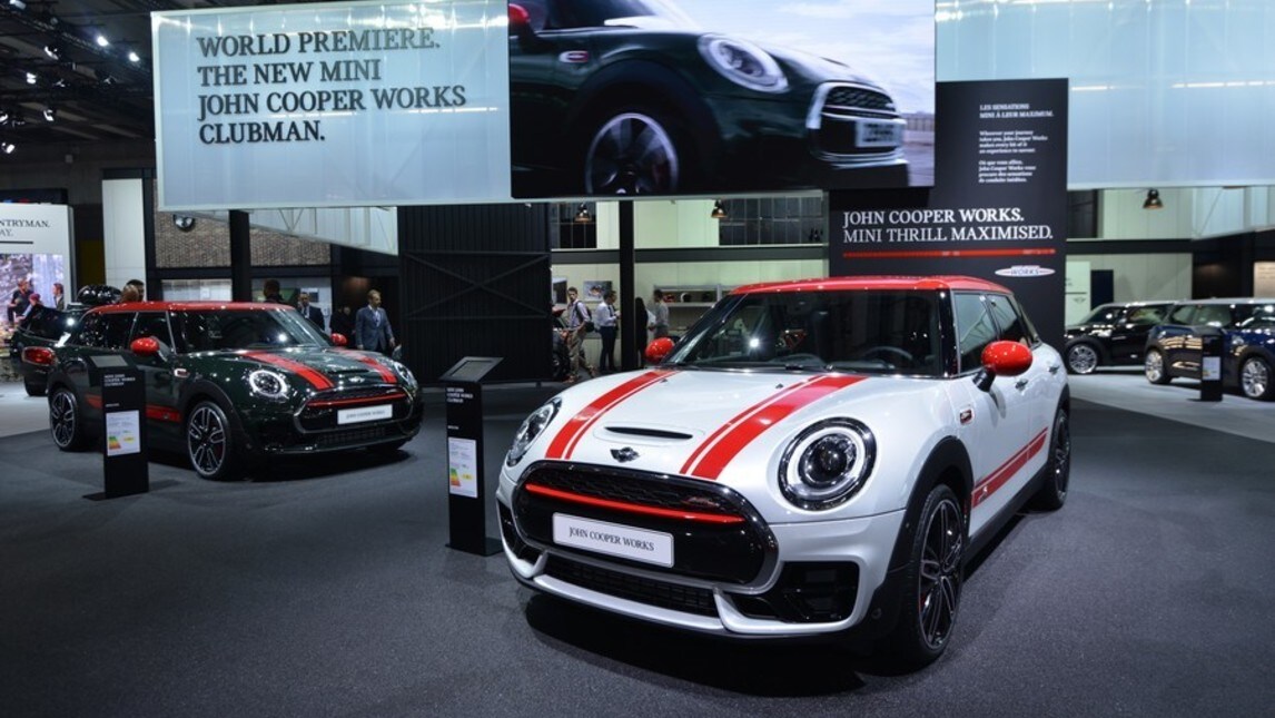 Mini Clubman John Cooper Works, Salone di Parigi 2016: foto