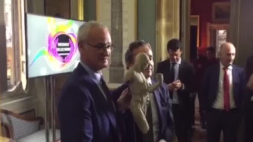 A Ranieri il premio "Mecenate dello sport"
