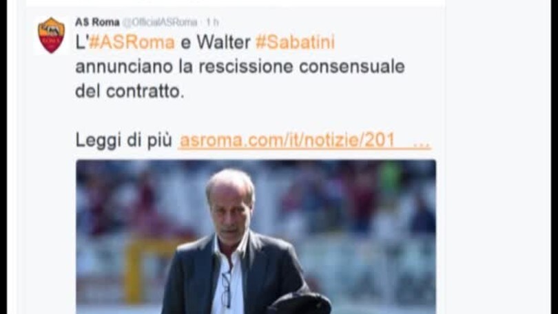 Ufficiale: Sabatini rescinde il contratto