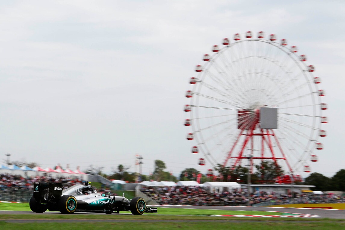 F1 Giappone: Rosberg vola nelle libere, Vettel quinto
