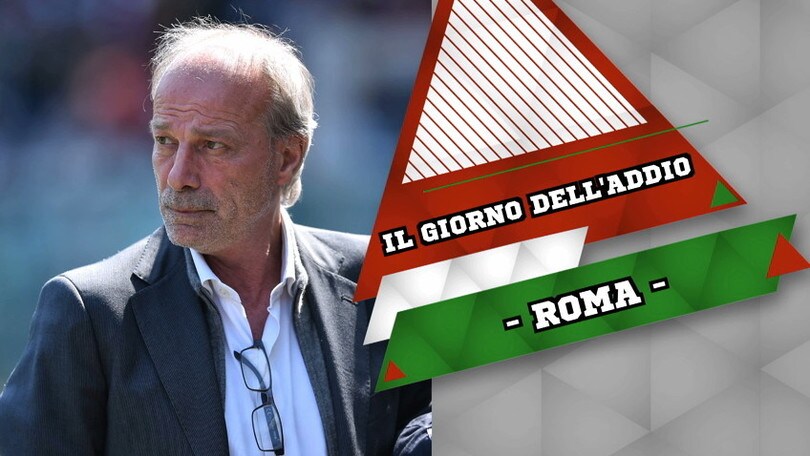 Roma, è il giorno dell'addio di Sabatini
