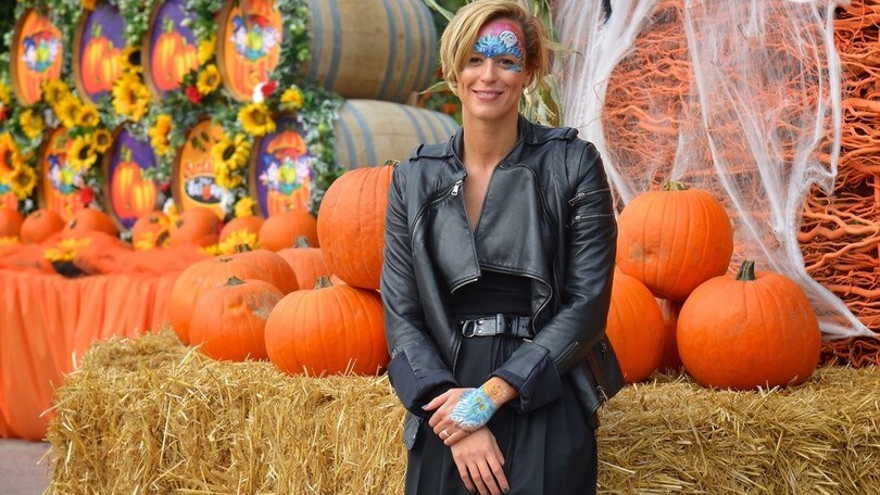 Pellegrini, madrina di Halloween a Gardaland