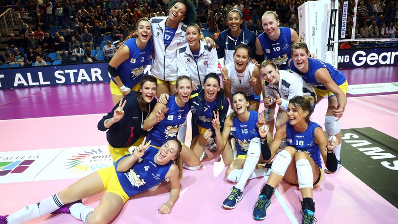All Star alle Blue Stars di coach Davide Mazzanti