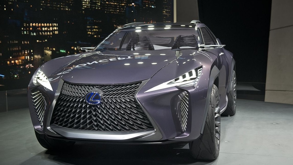 Lexus UX Concept, un "ragno" al Salone di Parigi